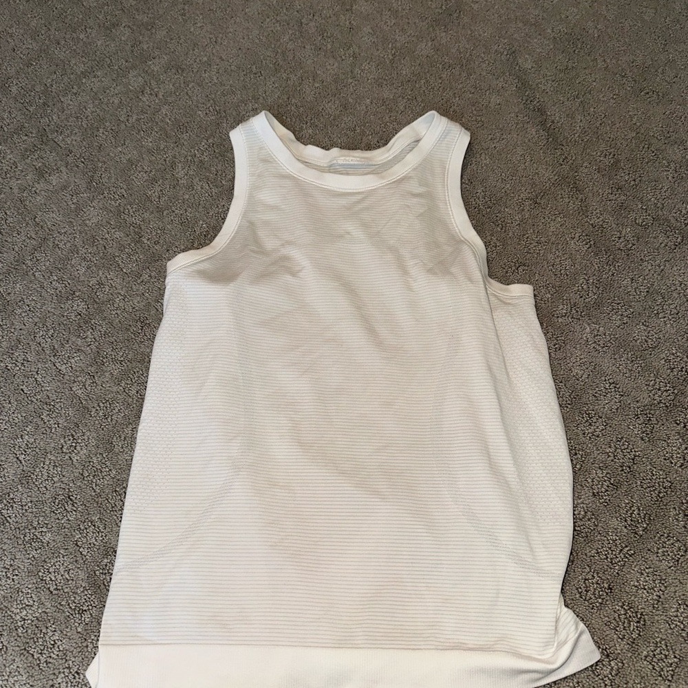 Lululemon White Tank Top
